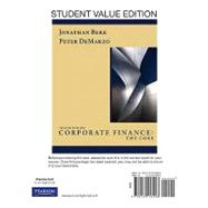 Corporate Finance : The Core, Student Value Edition