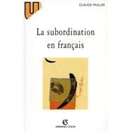 La subordination en français