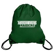 Wright State Raiders Nylon Backsack Bi-Plane Logo