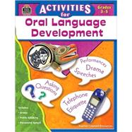 Activities For Oral Language Development: Grade 3-4