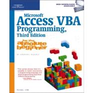 Microsoft Access Vba Programming for the Absolute Beginner