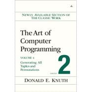 The Art of Computer Programming, Volume 4, Fascicle 2 Generating All Tuples and Permutations,9780201853933