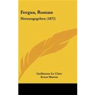 Fergus, Roman : Herausgegeben (1872)