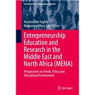 Entrepreneurship Education and Research in the Middle East and North Africa Mena