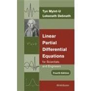 Linear Partial Differential Equations for Scientists And Engineers