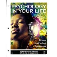 Psychology in Your Life, Looseleaf