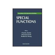 Special Functions: Proceedings of the International Workshop Hong Kong 21 - 25 June 1999
