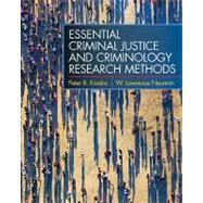 Essential Criminal Justice and Criminology Research Methods