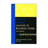 Cheng & Tsui English-chinese Lexicon Of Business Terms With Pinyin