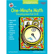 One-minute Math Developmental Drill Level B Subtraction Minuends 11 to 18, Grades 1-2