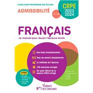 Concours CRPE - Professeur des écoles - Français - Concours 2023-2024 : Écrit