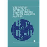 Group Explicit Methods for the Numerical Solution of Partial Differential Equations