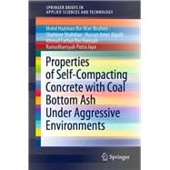 Properties of Self-Compacting Concrete with Coal Bottom Ash Under Aggressive Environments