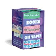 Magical Worlds & Nostalgic Fantasy Books on Tape - 3 Washi Tape Rolls Printed With Literary Classics The Secret Garden, Alice in Wonderland, and The Wonderful Wizard of Oz