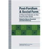 Post-fordism and Social Form
