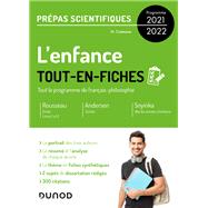 L'enfance - Tout-en-fiches - Prépas scientifiques Français-philosophie - Programme 2021-2022