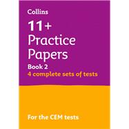 Collins 11+ – 11+ Verbal Reasoning, Non-Verbal Reasoning & Maths Practice Papers Book 2 (Bumper Book with 4 sets of tests) For the CEM 2021 tests
