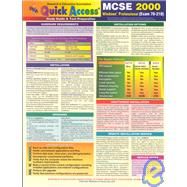 Quick Access McSe 2000: Windows Professional (Exam 70-210) : Study Guide & Test Preparation
