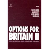 Options for Britain II Cross Cutting Policy Issues - Changes and Challenges