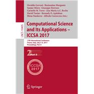 Computational Science and Its Applications – ICCSA 2017