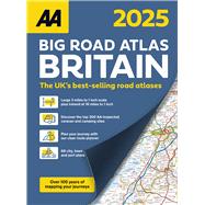 AA Big Road Atlas Britain 2025 Spiral