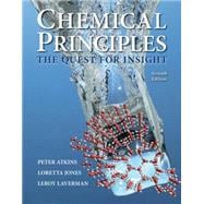 Chemical Principles The Quest for Insight