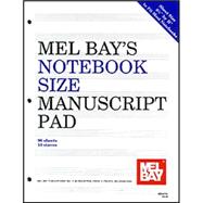 Melbay's Notebook Size Manuscript Pad