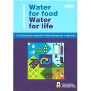 Water for Food, Water for Life book cover, ISBN 9781844073962