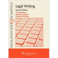 Examples & Explanations for  Legal Writing,9781454833963