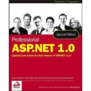 Professional ASP.NET 1.0, Special Edition