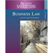 Business Law and the Legal Environment, Standard Edition