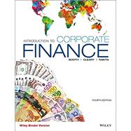 Introduction to Corporate Finance, Fourth Canadian Binder Ready Version