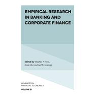 Empirical Research in Banking and Corporate Finance