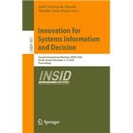 Innovation for Systems Information and Decision