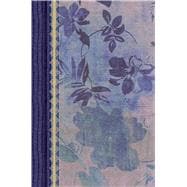 RVR 1960 Biblia de Estudio para Mujeres, azul floreado tela impresa con índice