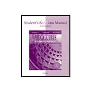 Student Solutions Manual to accompany Precalculus:  A Graphing Approach