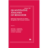 Quantitative Analyses of Behavior