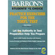 Barron's Practice Exercises for the Toefl Test