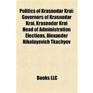 Politics of Krasnodar Krai : Governors of Krasnodar Krai, Krasnodar Krai Head of Administration Elections, Alexander Nikolayevich Tkachyov