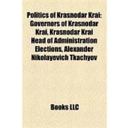 Politics of Krasnodar Krai : Governors of Krasnodar Krai, Krasnodar Krai Head of Administration Elections, Alexander Nikolayevich Tkachyov