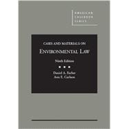 Farber and Carlson's Cases and Materials on Environmental Law,9780314283986
