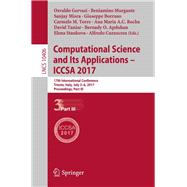 Computational Science and Its Applications – ICCSA 2017