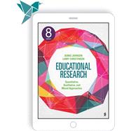 Sage Vantage: Educational Research; Quantitative, Qualitative, and Mixed Approaches