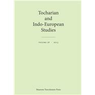 Tocharian and Indo-european Studies