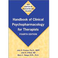 Handbook Of Clinical Psychopharmacology For Therapists