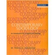 Contemporary Sociology An Introduction to Concepts and Theory