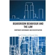 Boardroom Behaviour and the Law