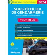 Sous-officier de gendarmerie - Tout-en-un - Catégorie B - Édition 2024