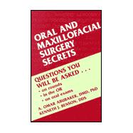 Oral and Maxillofacial Surgery Secrets A Hanley & Belfus Publication