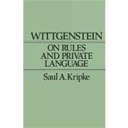 Wittgenstein on Rules and Private Language